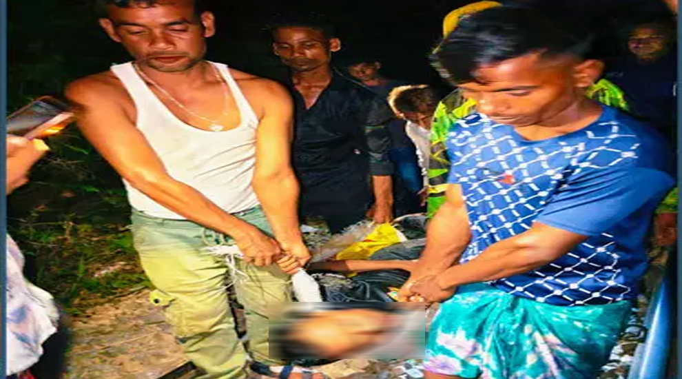 লাউয়াছড়ায় ট্রেন থেকে যুবককে ফেলে দেওয়ার অভিযোগ